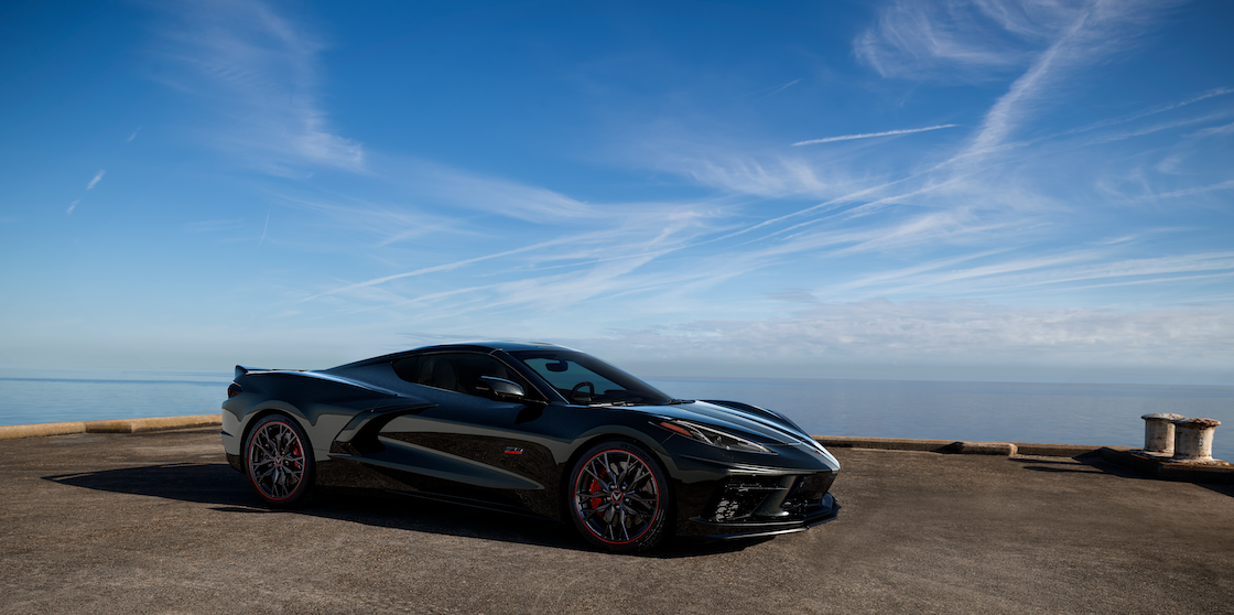 Black Corvette Stingray