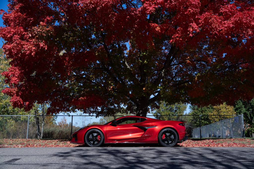 Red Corvette Stingray