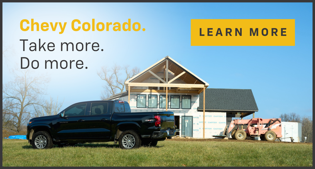 Chevy Colorado. Take More. Do More. 