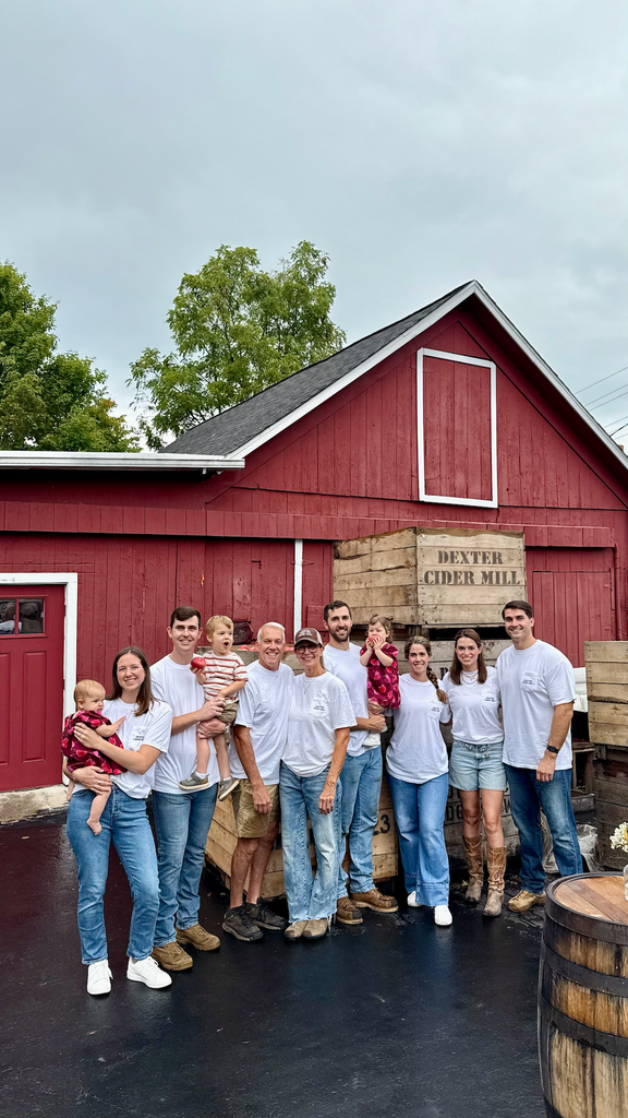 Steinhauer family at the Dexter Cider Mill