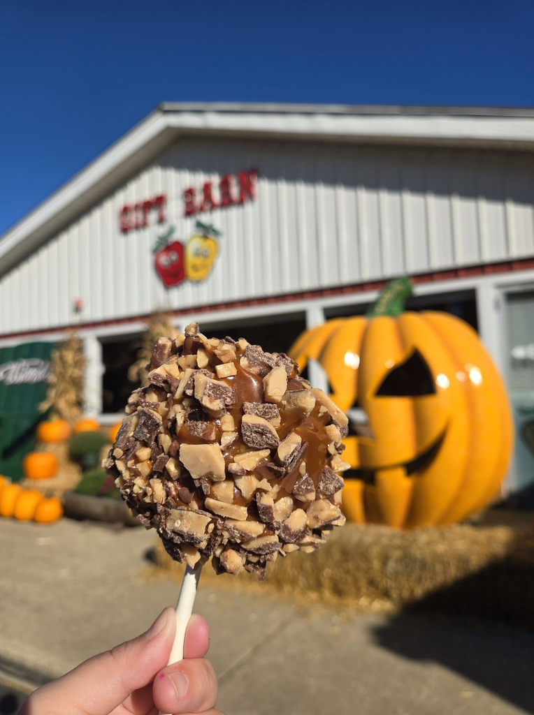Heath caramel apple from Wiard's Orchards