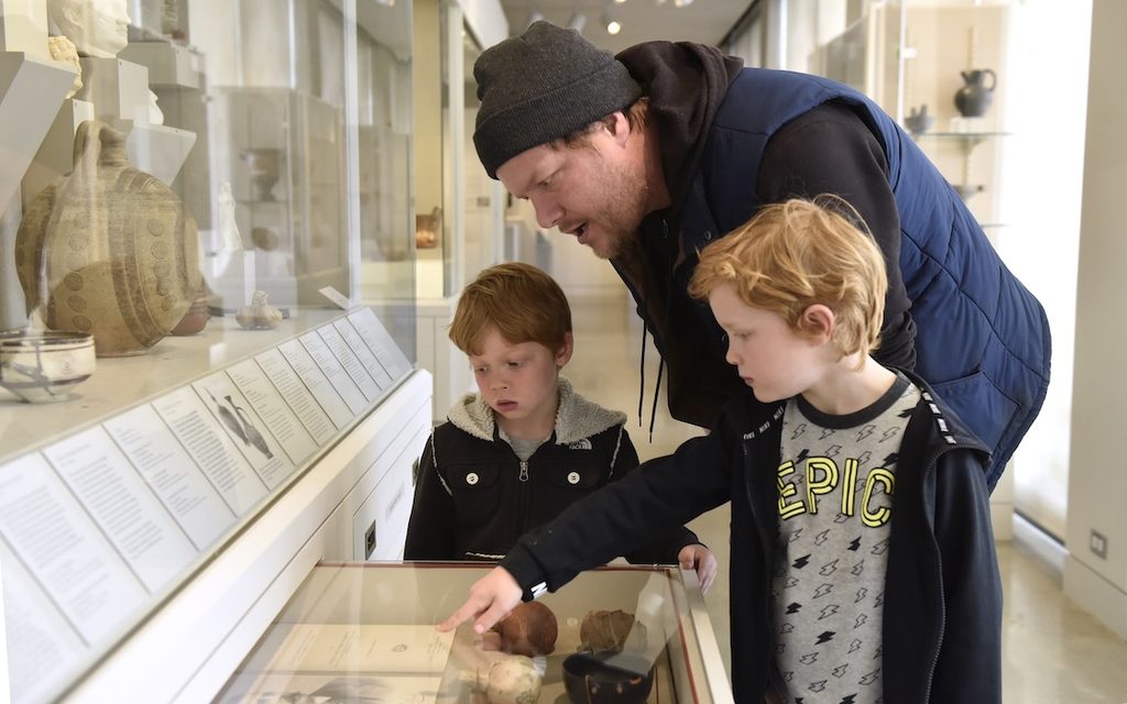 The Kelsey Museum introduces children to the ancient world of Egypt during its free Family Day event.