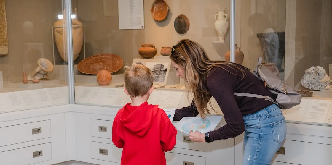 The Kelsey Museum of Archaeology held its Fall Family Day in Ann Arbor, MI. Free family activities.